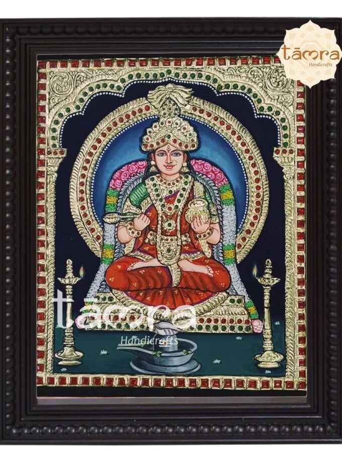Tanjore Painting - Annapoorani Devi