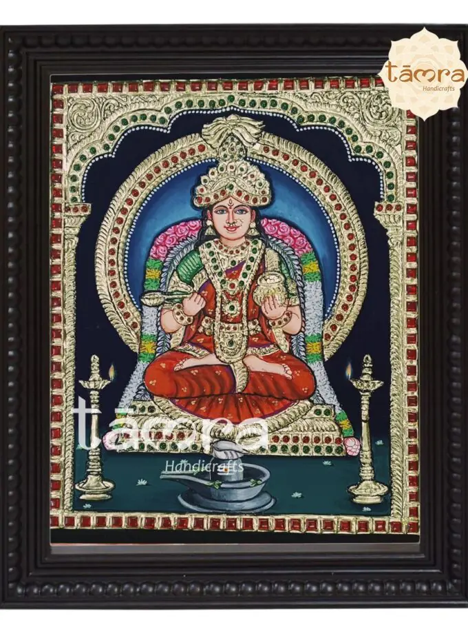 Tanjore Painting - Annapoorani Devi