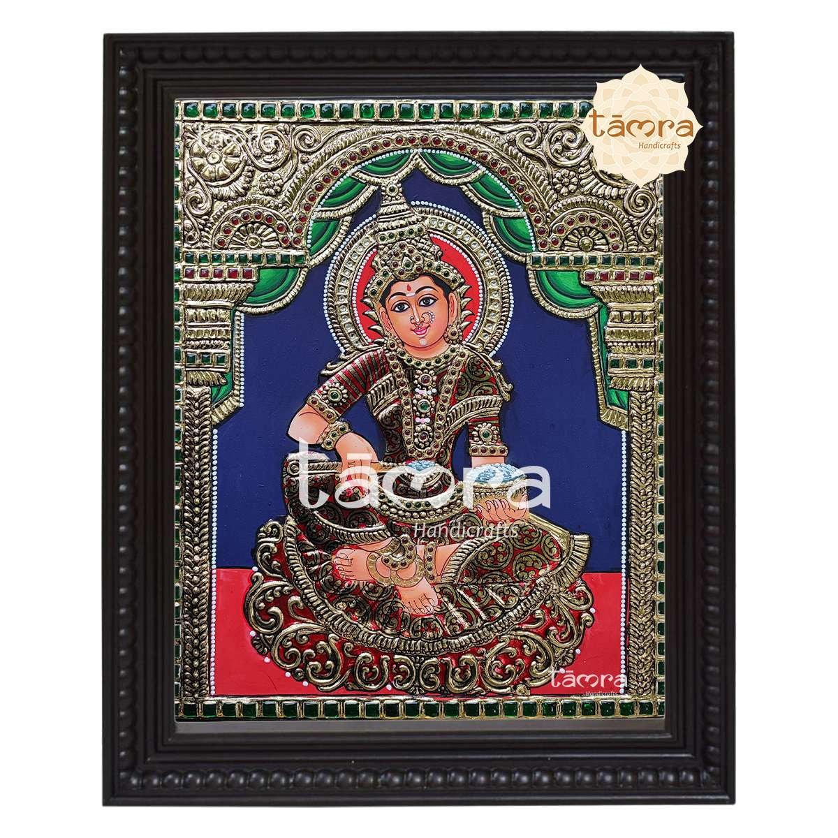 Tanjore Painting - Annapurna Devi