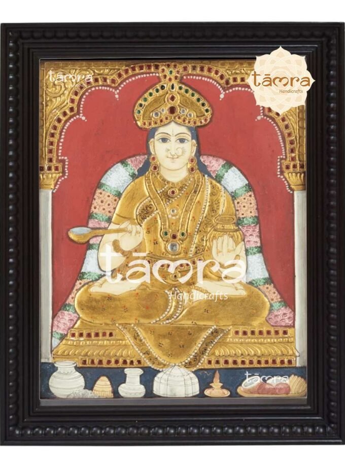 Tanjore Painting - Annapoorani Devi