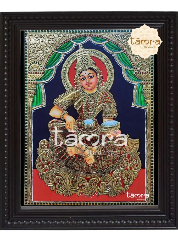 Tanjore Painting - Annapurna Devi