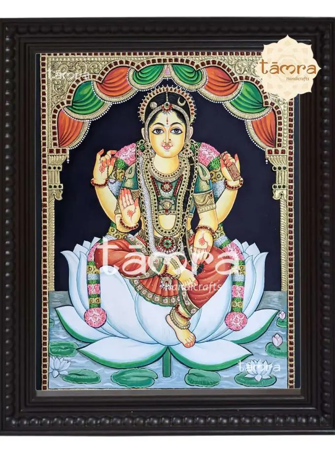 Tanjore Painting - Bala Tripurasundari