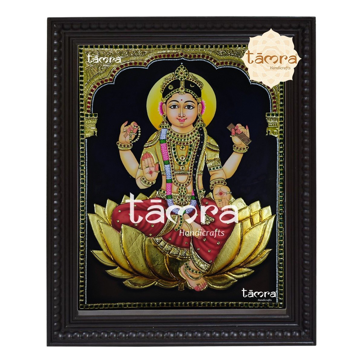 Tanjore Painting - Bala Tripura Sundari