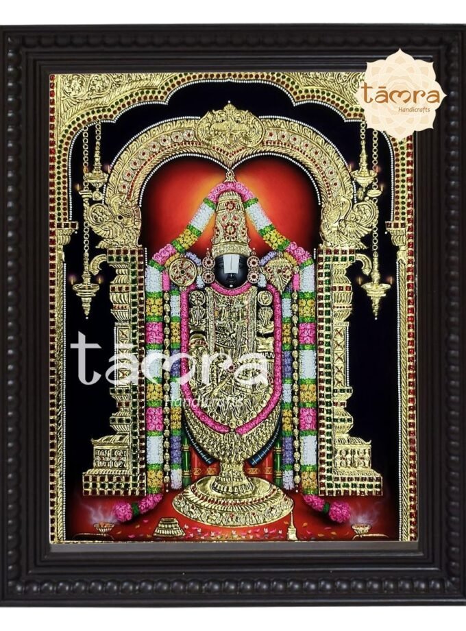 Tanjore Painting - Srinivasa Tanjore Painting