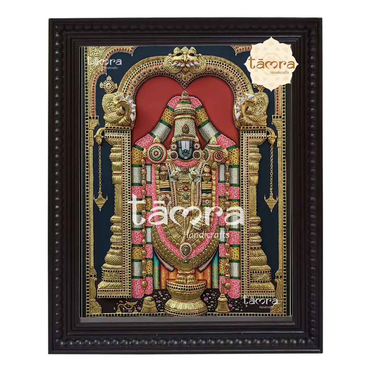 Tanjore Painting - Balaji