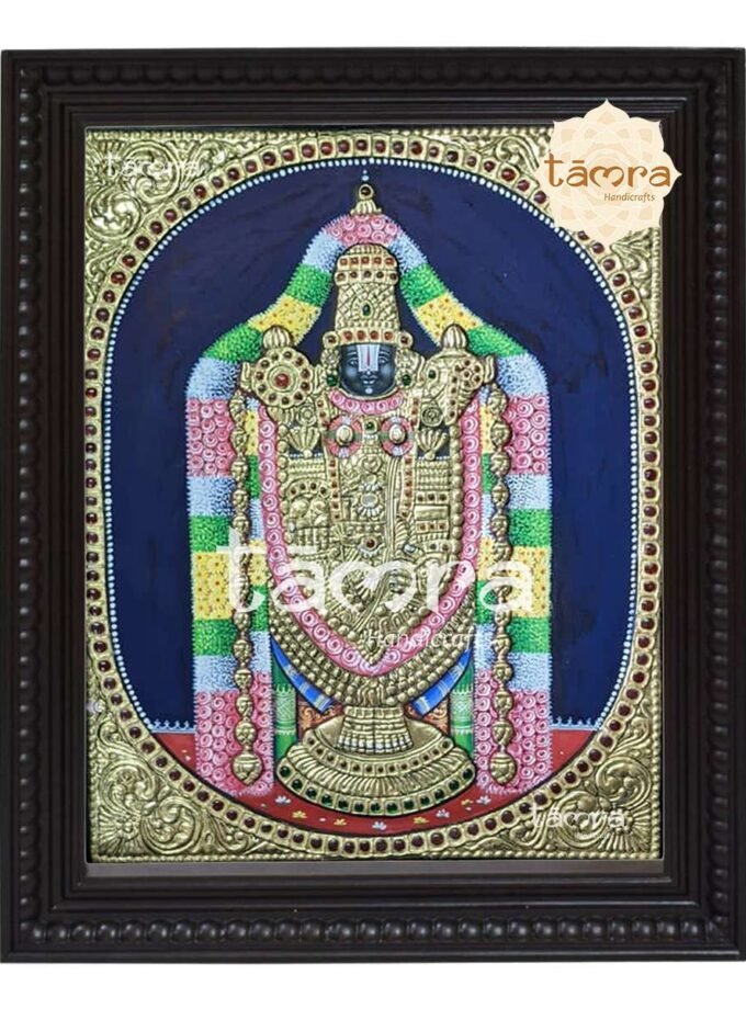 Tanjore Painting - Srinivasa