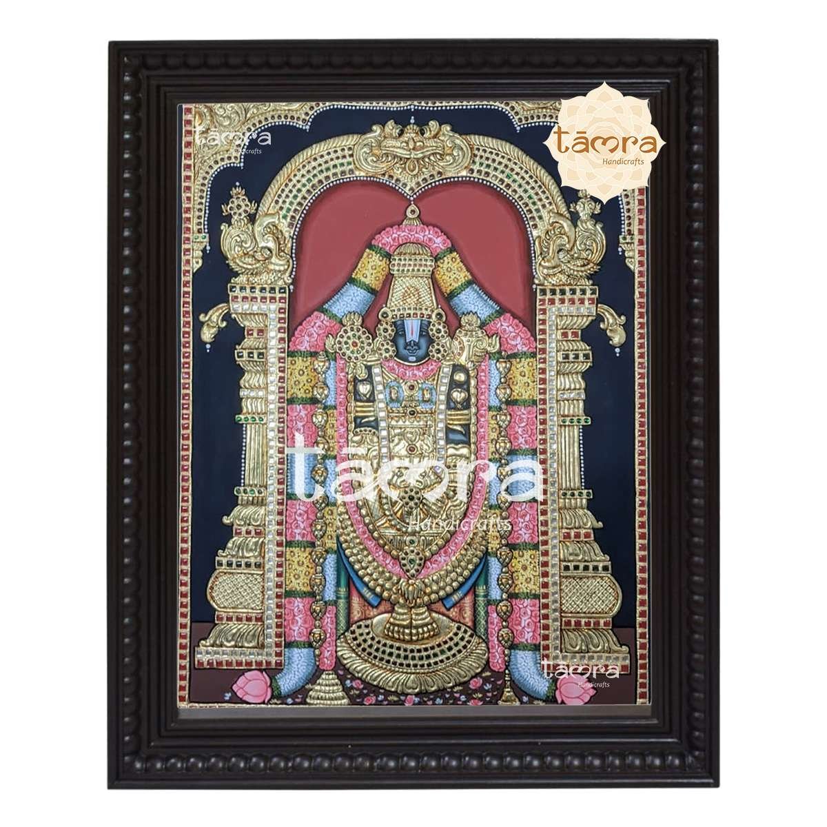 Tanjore Painting - Balaji