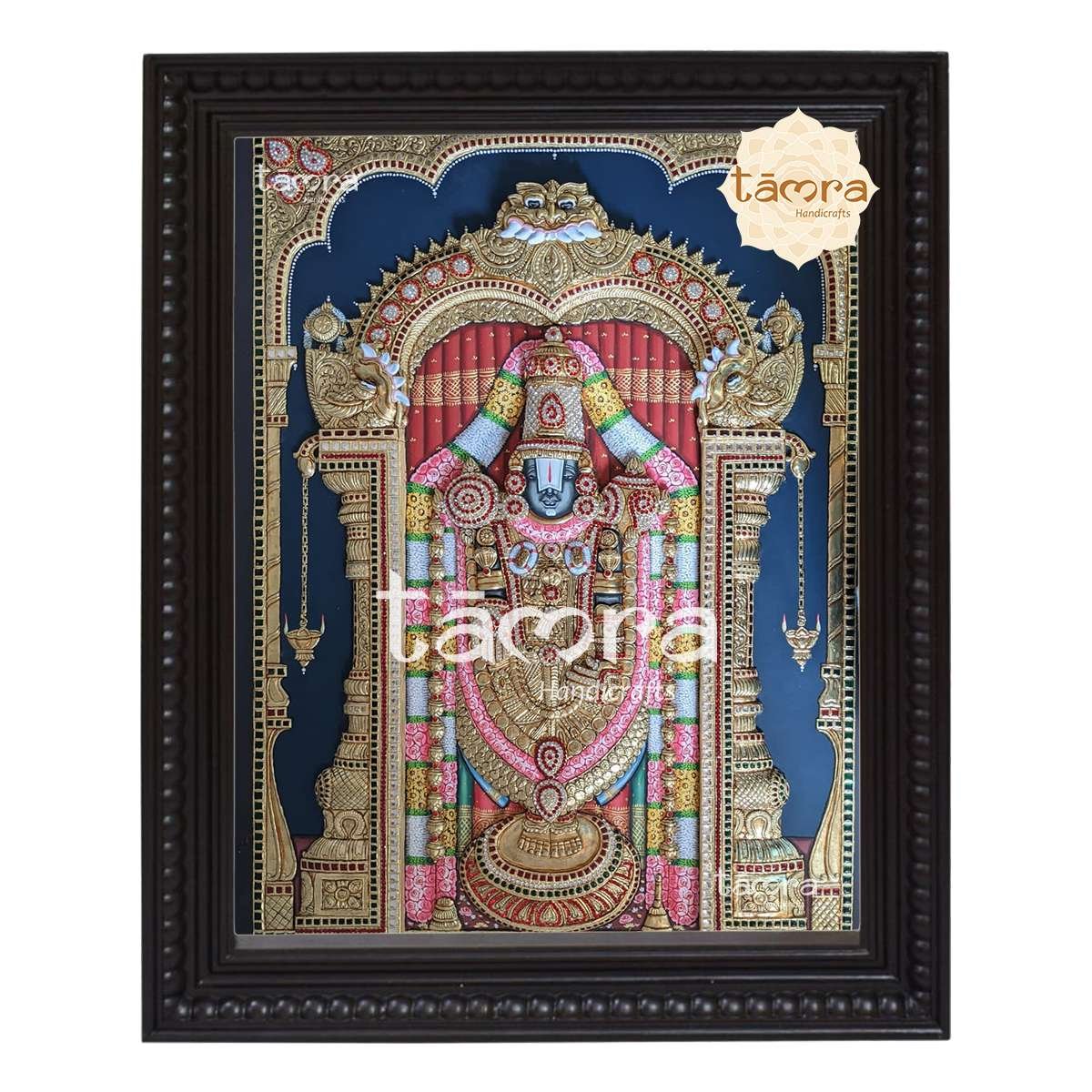 Tanjore Painting - Balaji