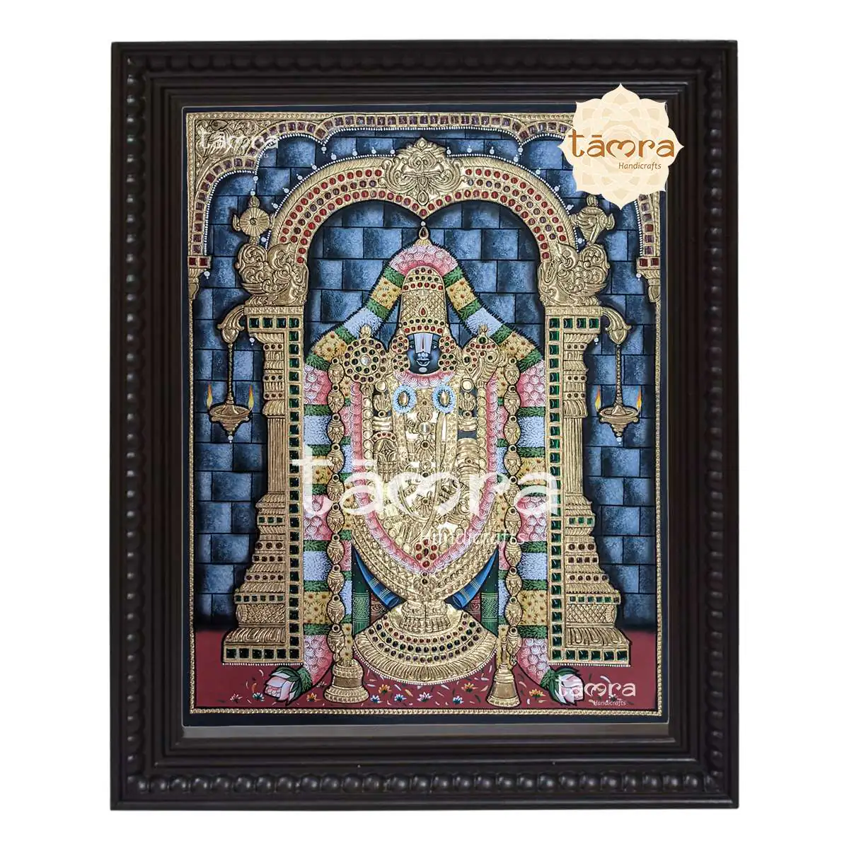 Tanjore Painting - Balaji