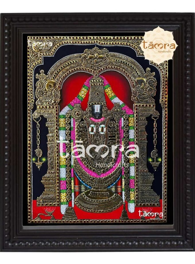 Tanjore Painting - Balaji