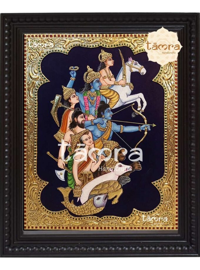 Tanjore Painting - Dashavatara