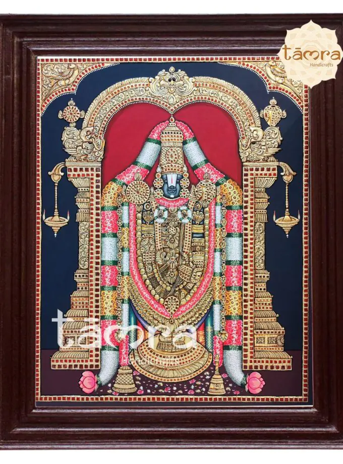 Tanjore Painting - Venkata Ramana Tanjore Painting
