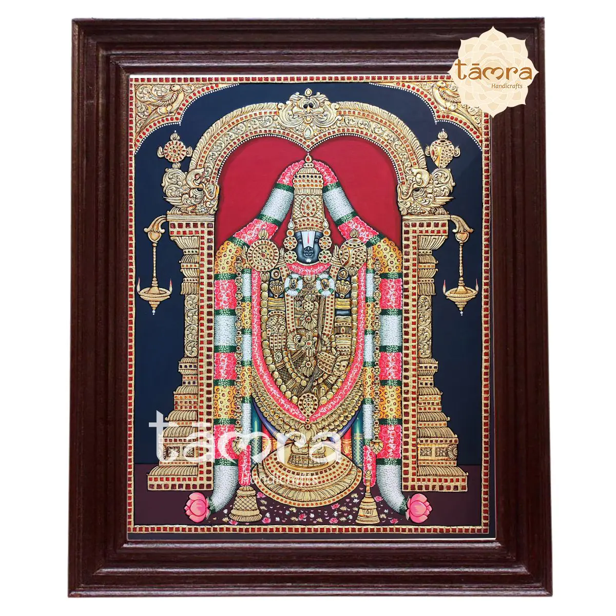 Tanjore Painting - Venkata Ramana Tanjore Painting