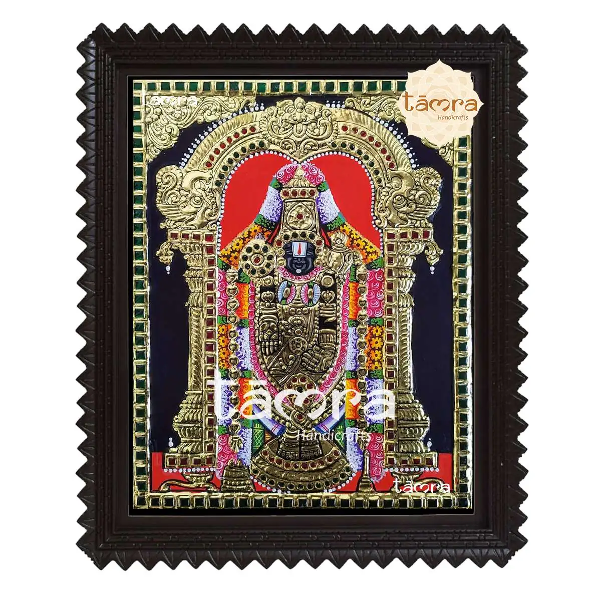 Tanjore Painting - Balaji - Image 2