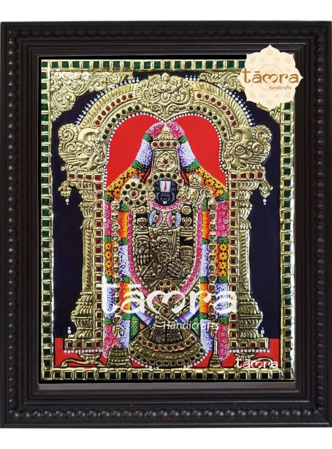 Tanjore Painting - Balaji