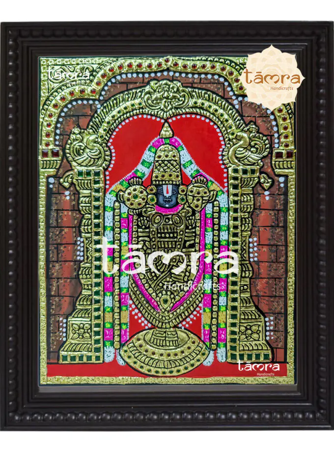 Tanjore Painting - Balaji
