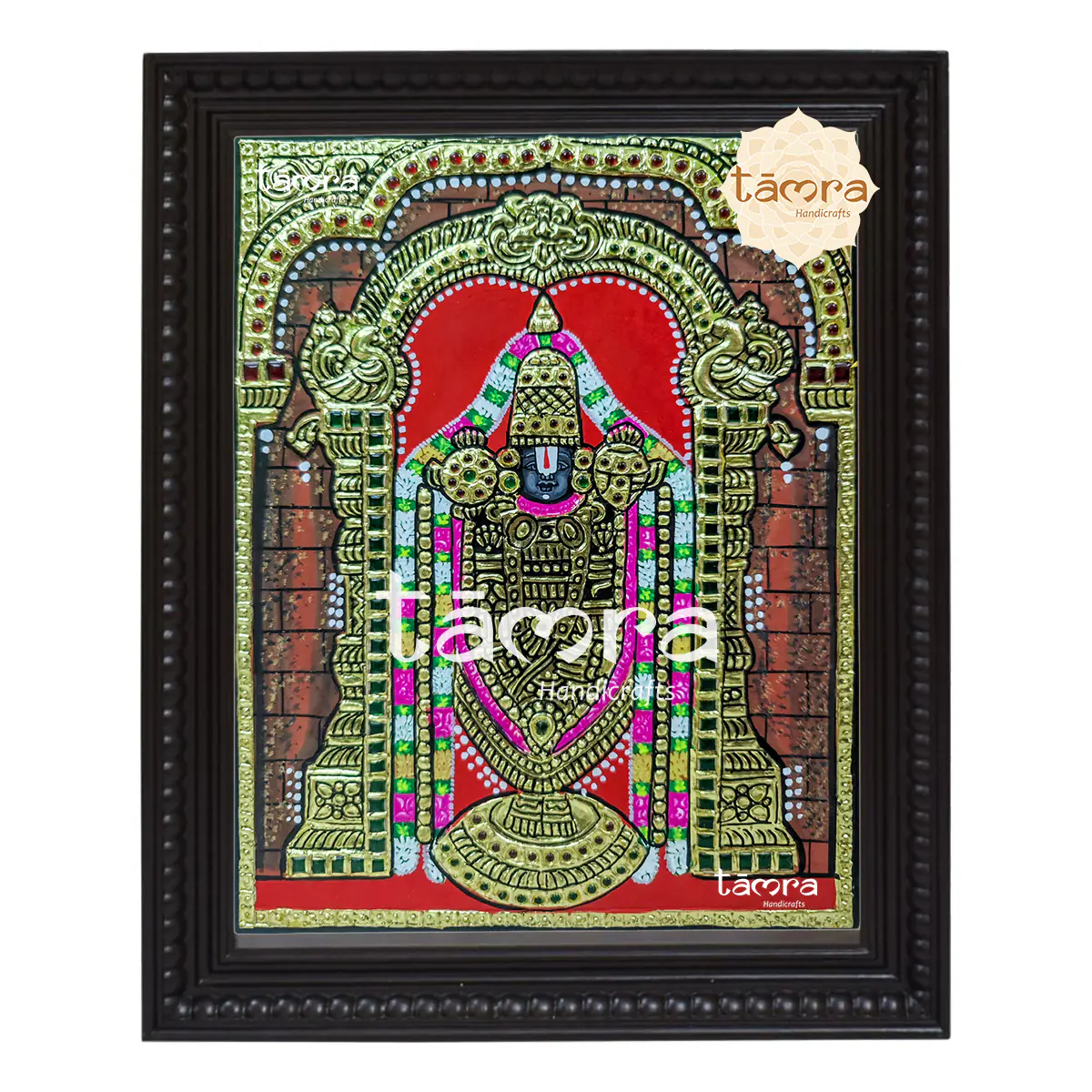 Tanjore Painting - Balaji