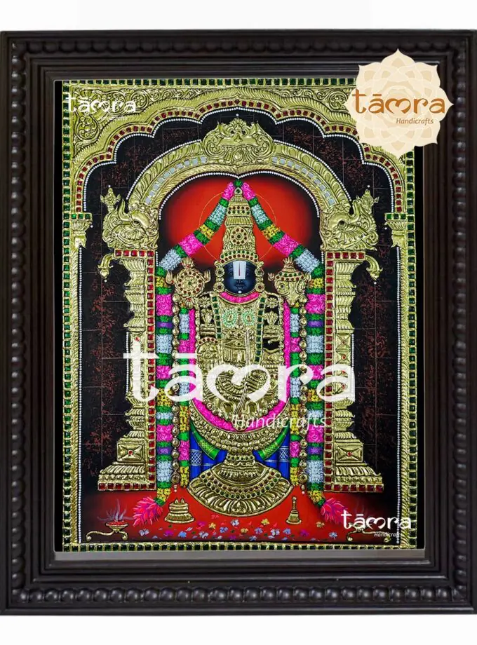 Tanjore Painting - Balaji