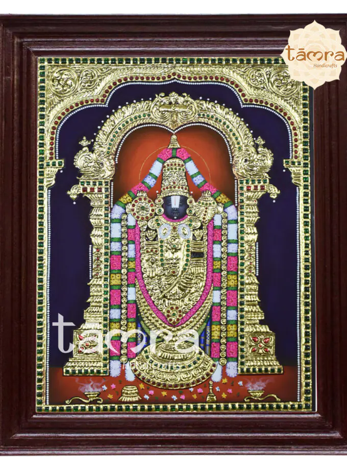 Tirupati Thimmappa Tanjore Painting