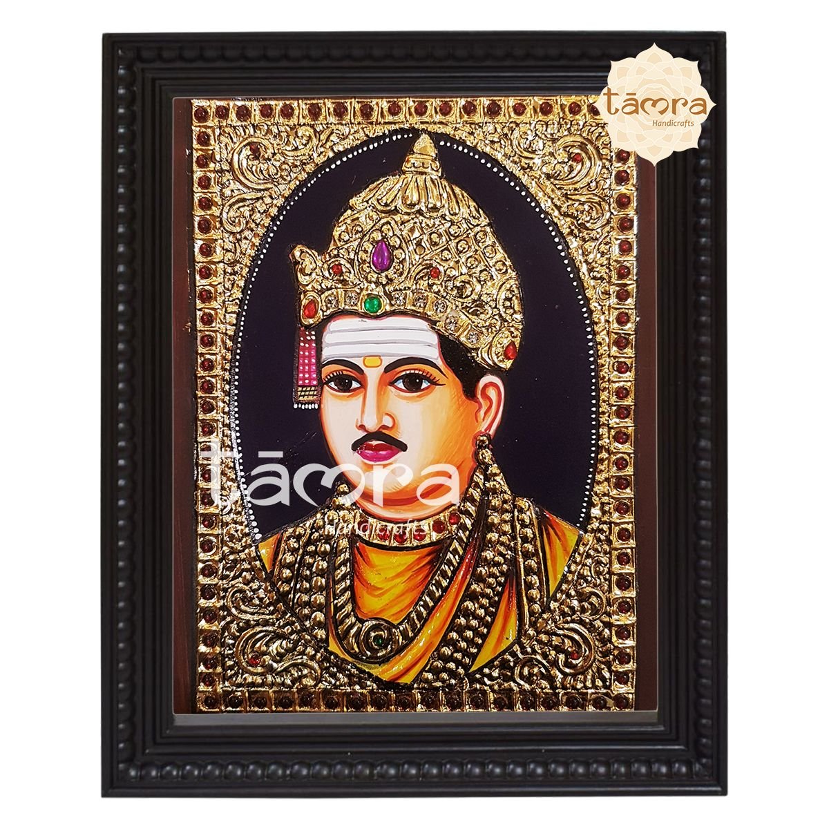 Tanjore Painting - Basava (Basavanna)
