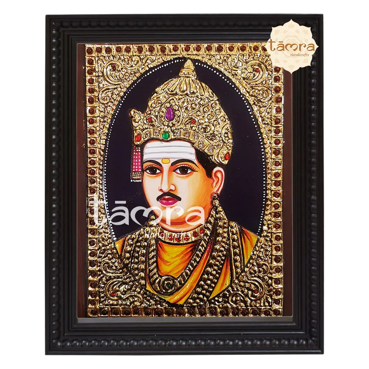 Tanjore Painting - Basava (Basavanna)