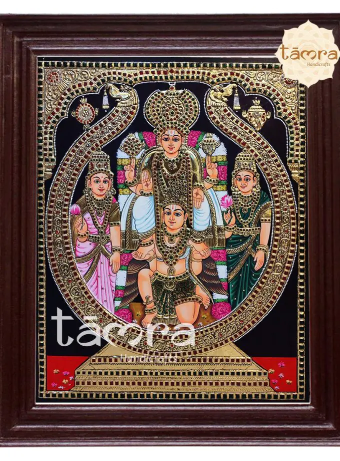 Tanjore Painting - Cheluvanarayana Swamy