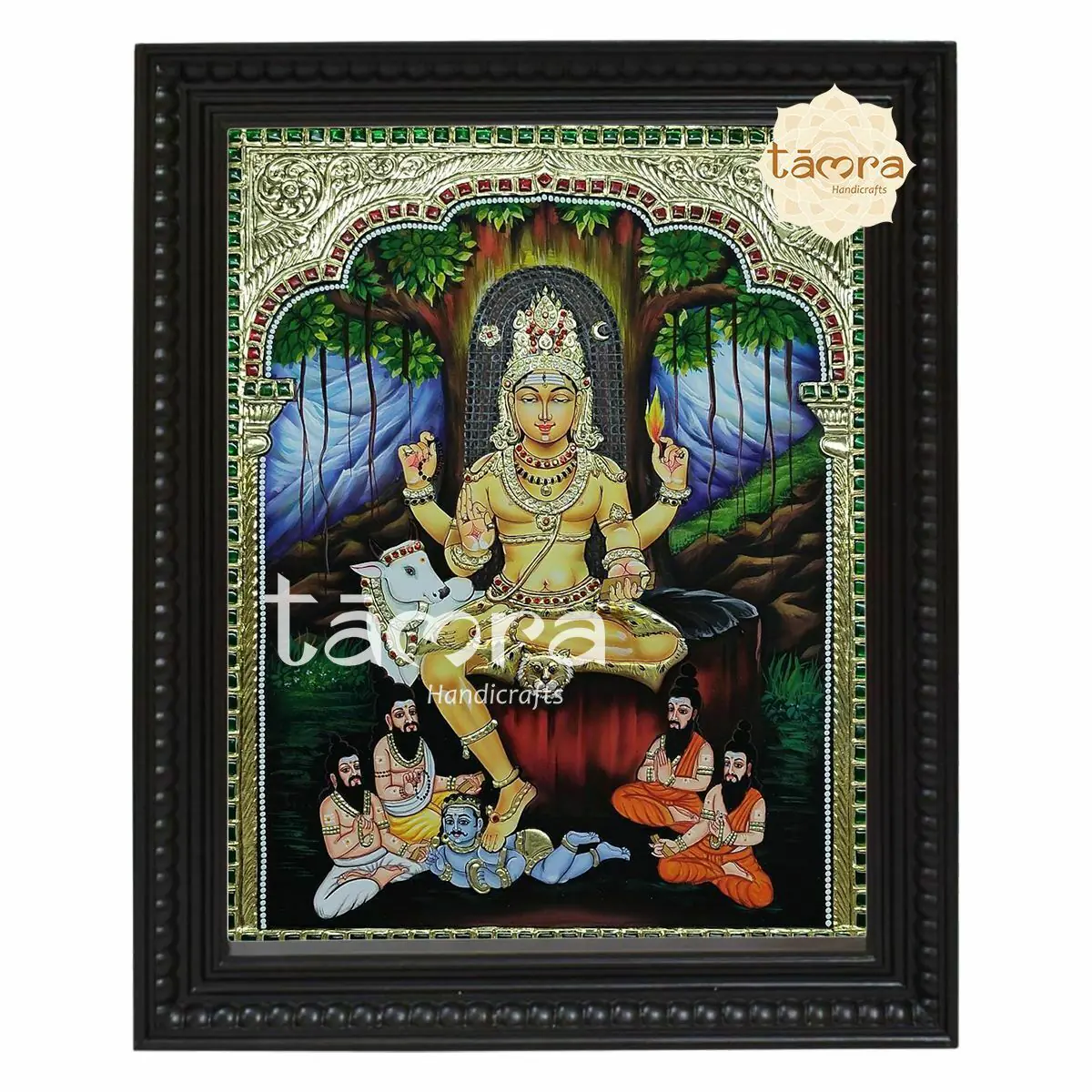 Tanjore Painting - Dakshinamurthy