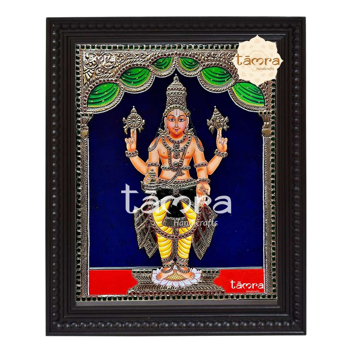 Tanjore Painting - Dhanvantari
