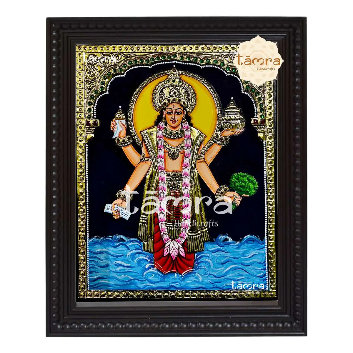 Tanjore Painting - Dhanvantari