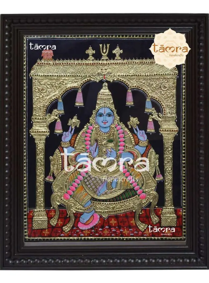 Tanjore Painting - Dhanvantari