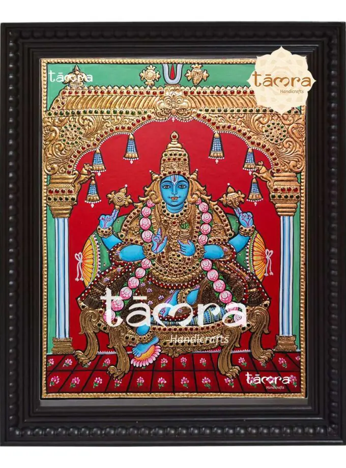 Tanjore Painting - Dhanvantari