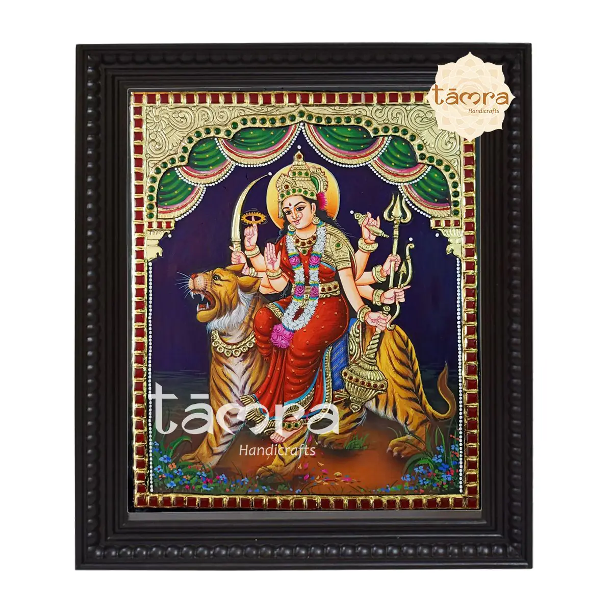 Tanjore Painting - Durgadevi Painting