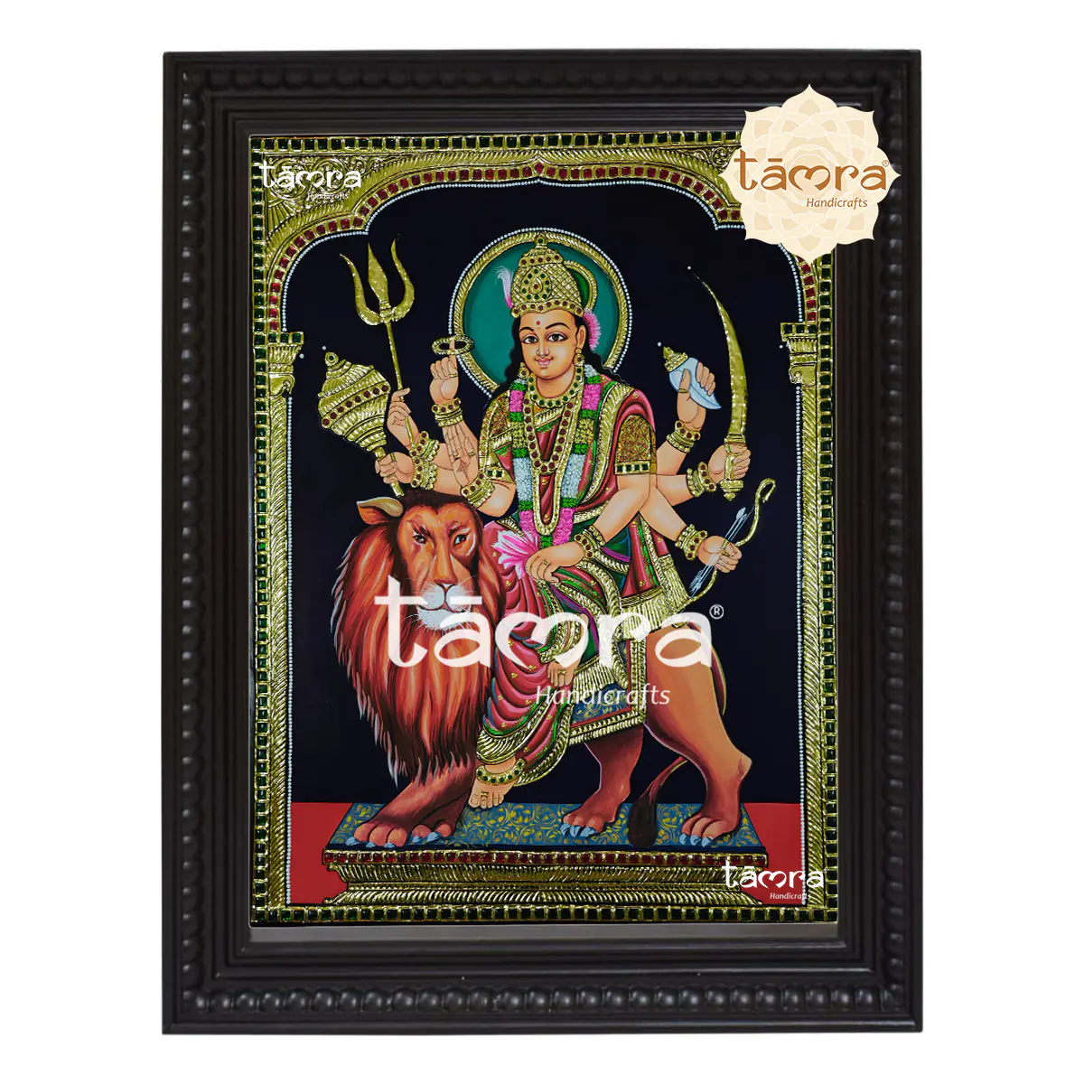 Tanjore Painting - Durgadevi Painting