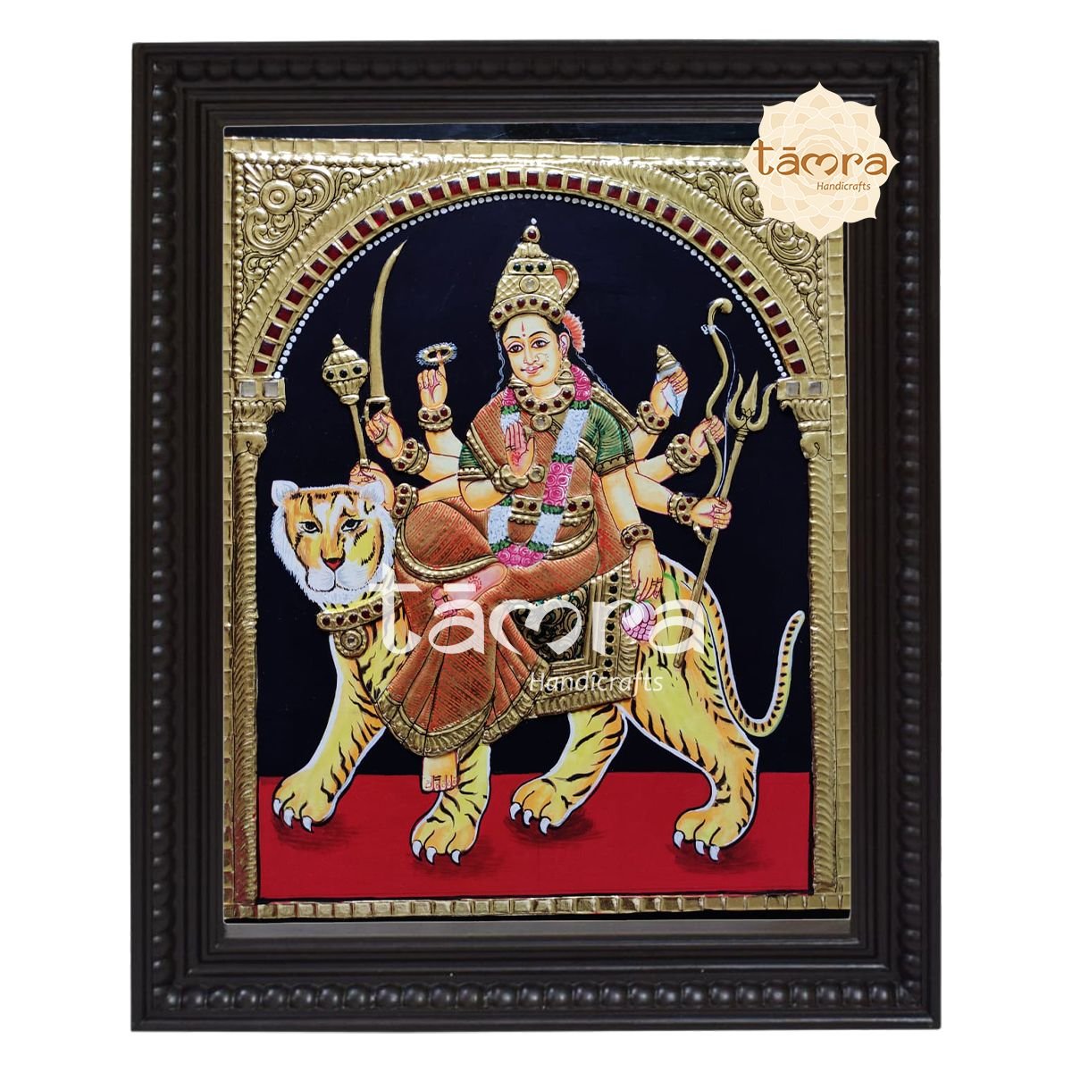 Tanjore Painting - Durgadevi Painting