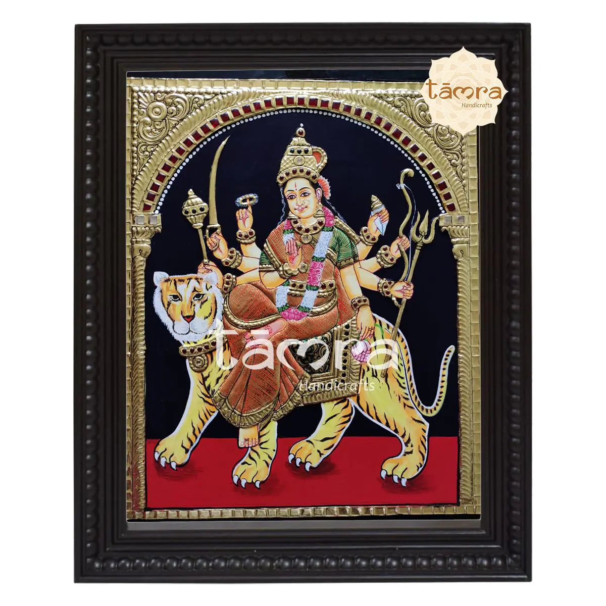 Tanjore Painting - Durgadevi Painting
