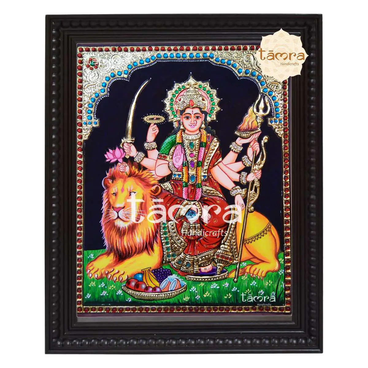 Tanjore Painting - Durgadevi Painting