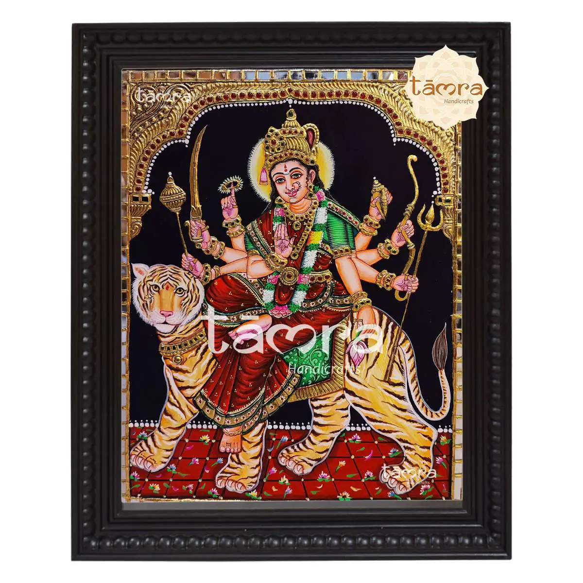 Tanjore Painting - Durgadevi Painting