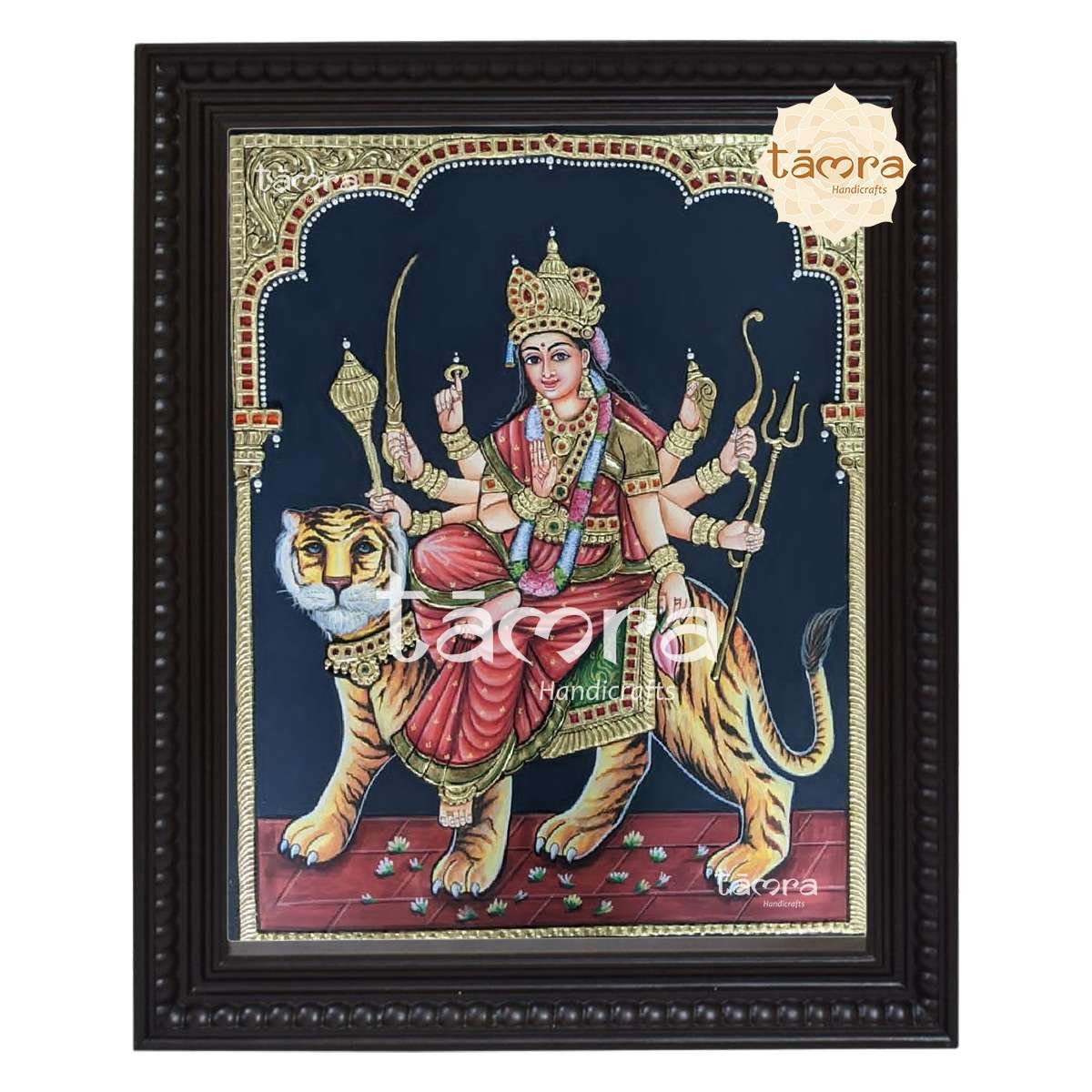 Tanjore Painting - Durgadevi Painting