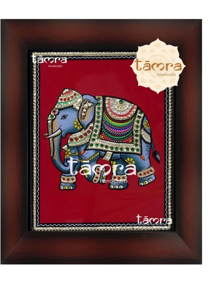 Tanjore Painting - Elephant