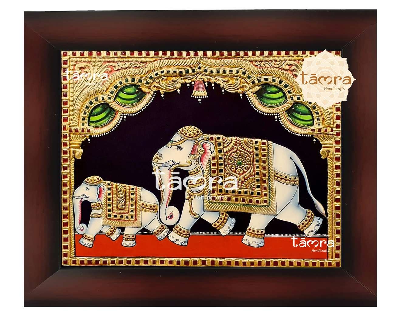 Tanjore Painting - Elephant