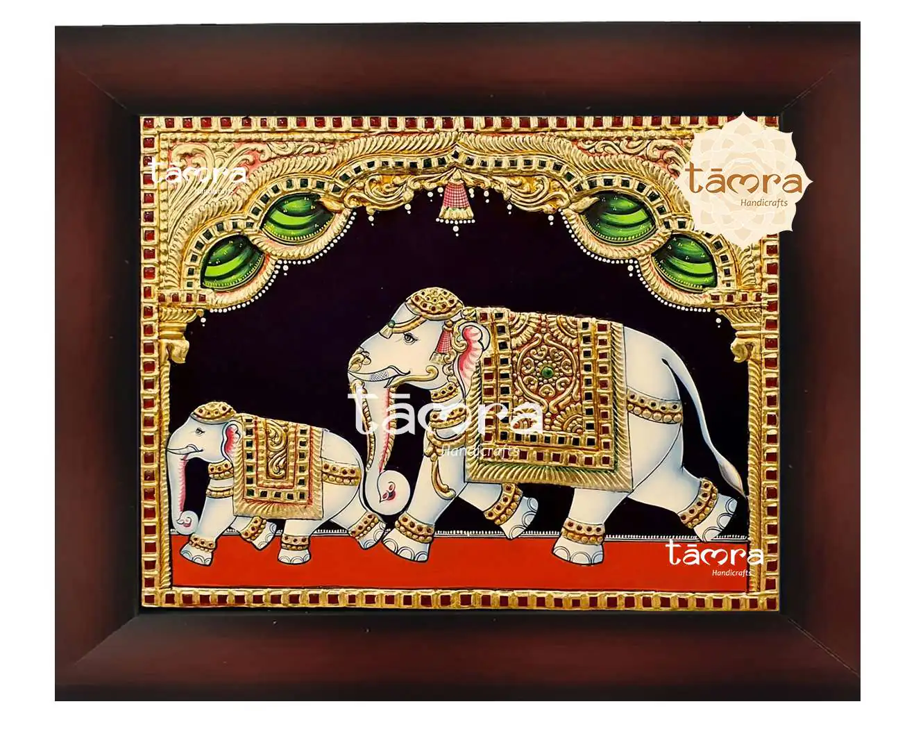Tanjore Painting - Elephant