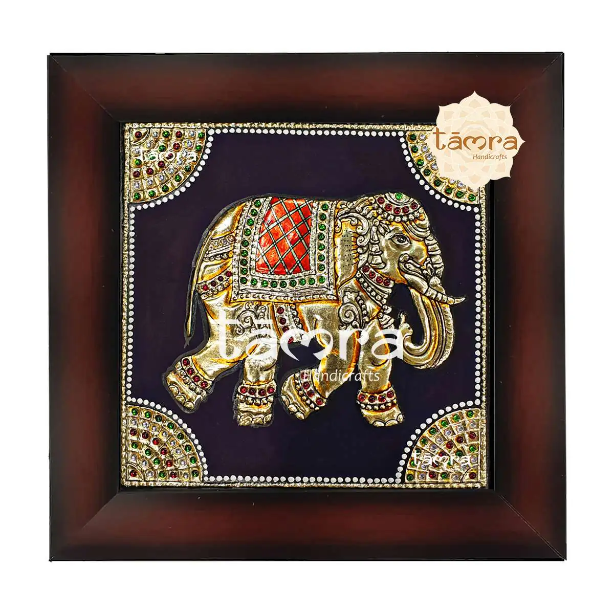 Tanjore Painting - Elephant
