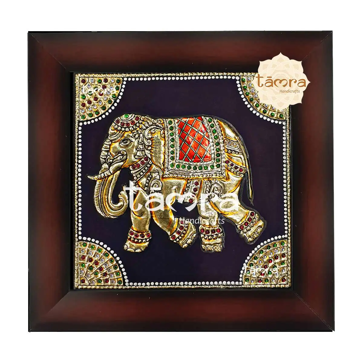 Tanjore Painting - Elephant