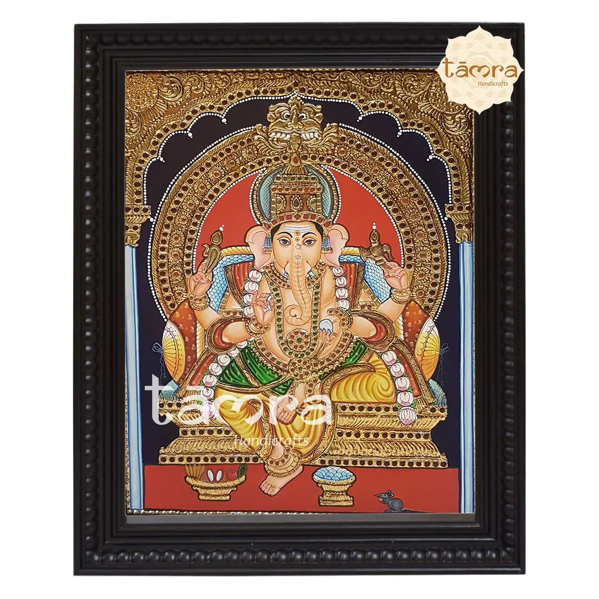 Tanjore Painting - Ganesha
