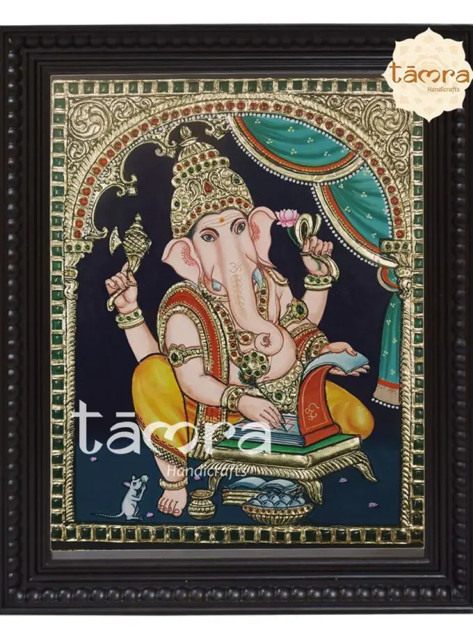 Tanjore Painting - Ganesha