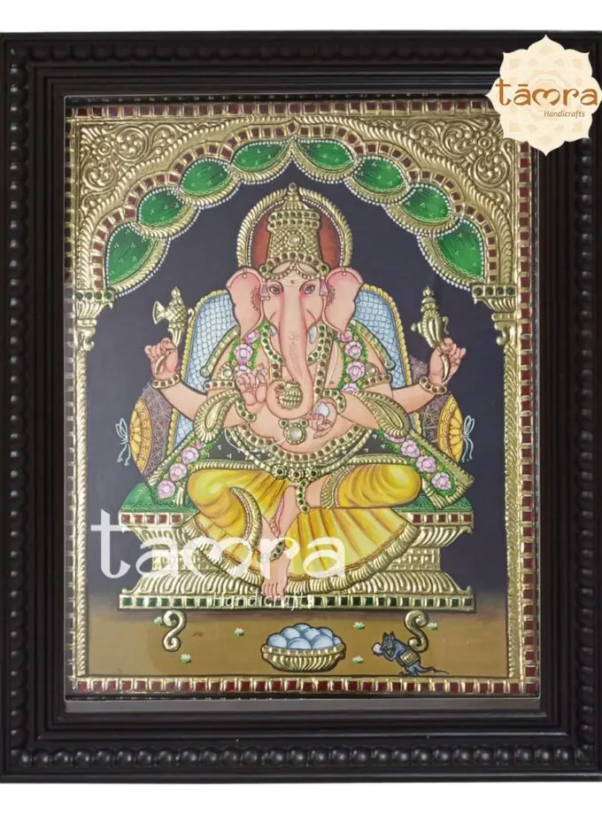 Tanjore Painting - Ganesha