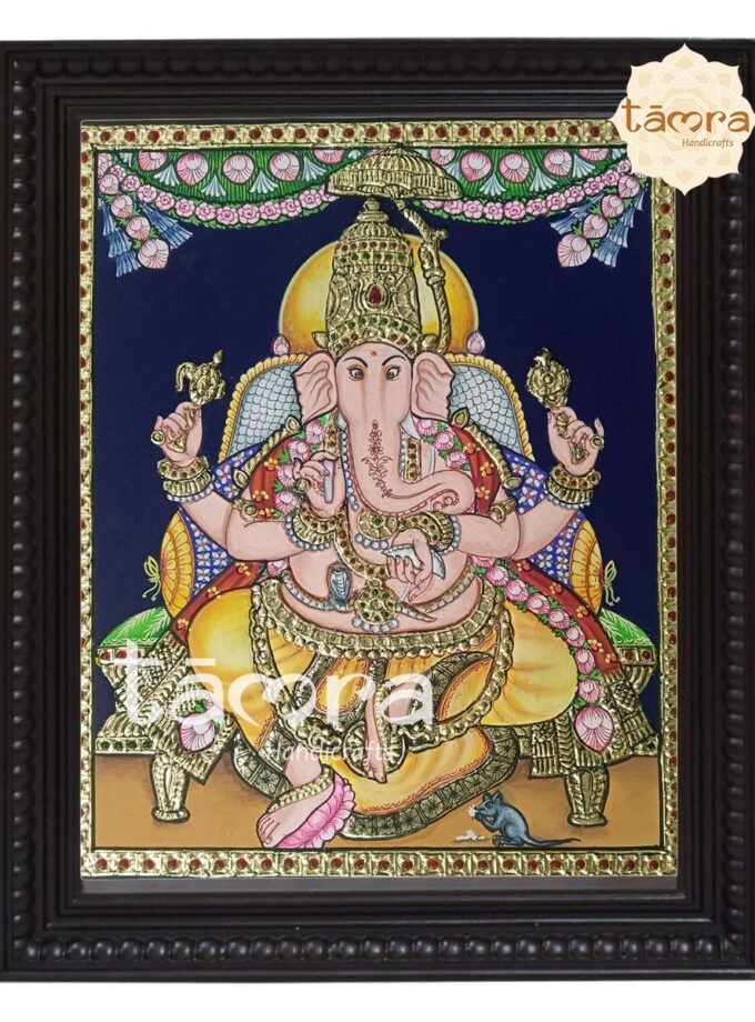 Tanjore Painting - Ganesha