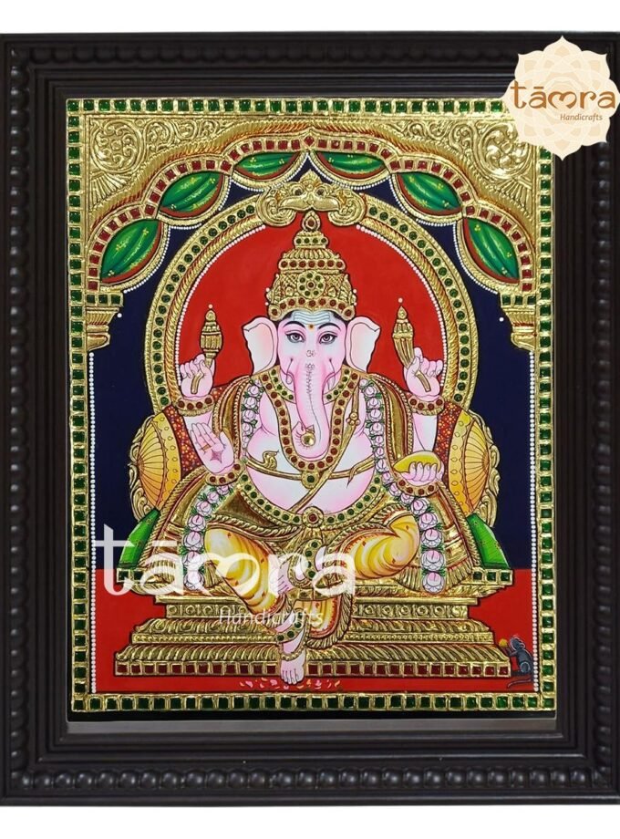 Tanjore Painting - Ganesha