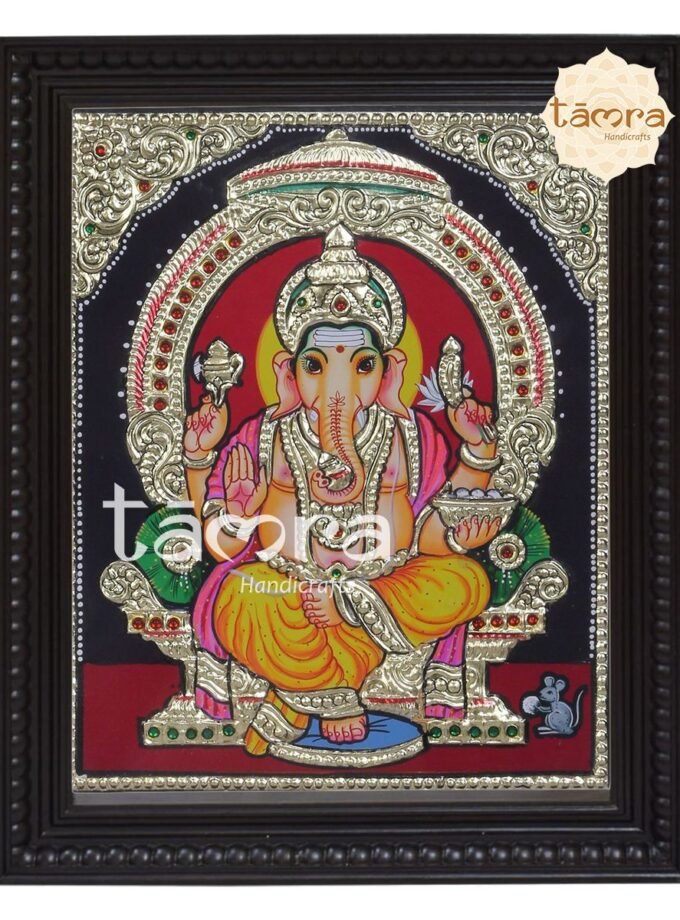 Tanjore Painting - Ganesha