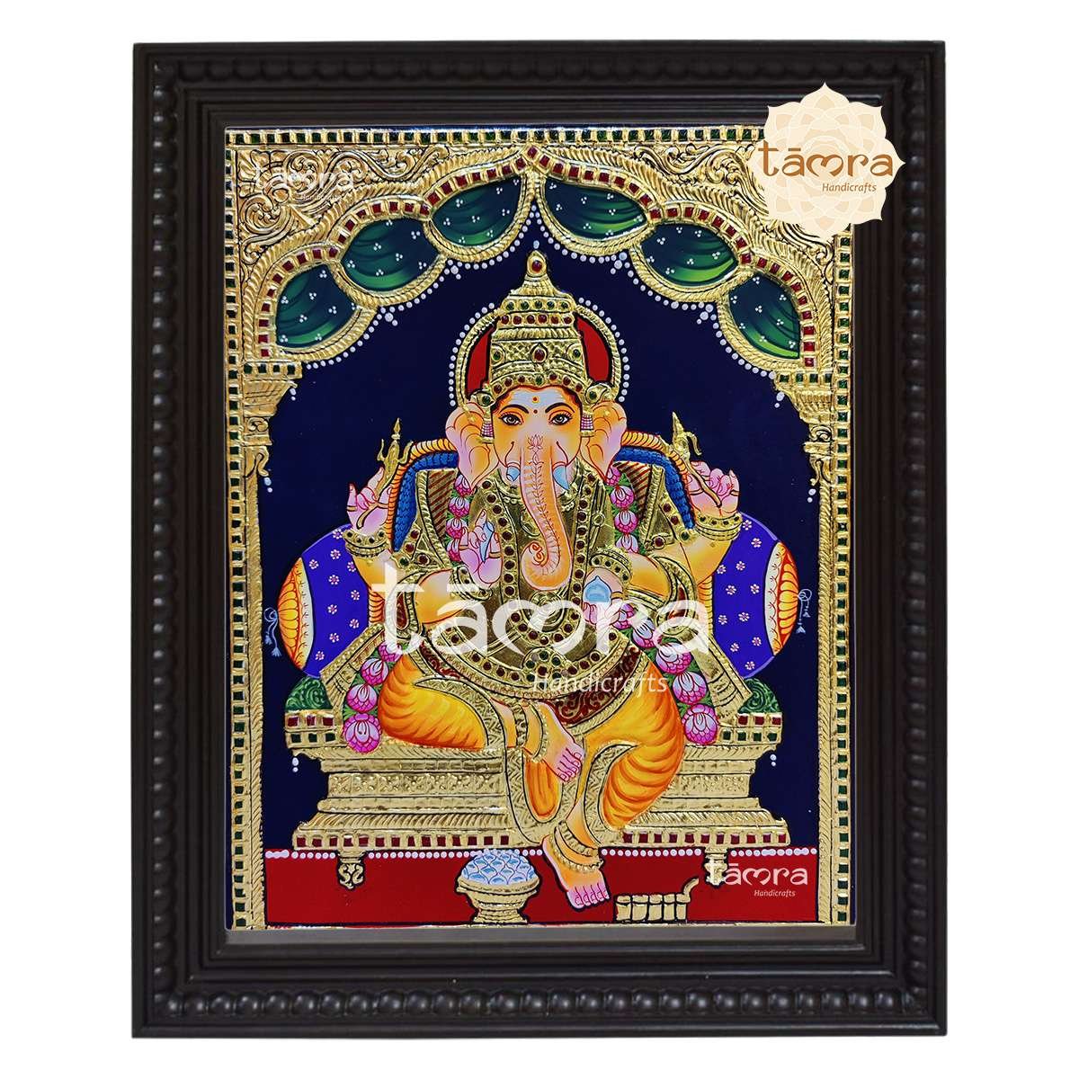 Tanjore Painting - Ganesha